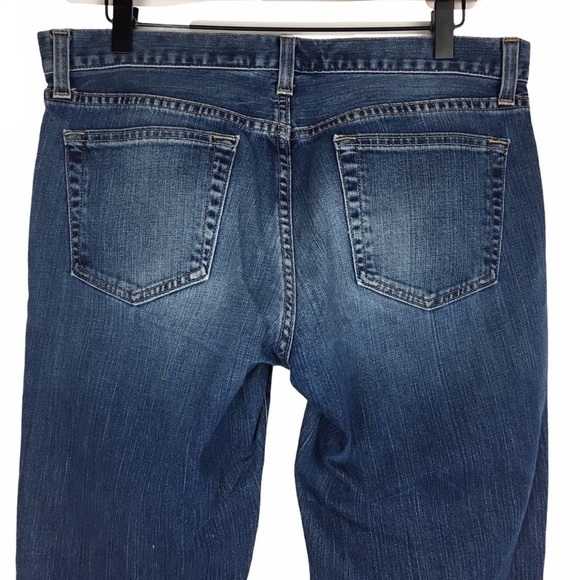 GAP Vintage Jeans Y2K 2004 Long & Lean Stretch Denim Wide Leg 10 Long Inseam - Picture 5 of 12